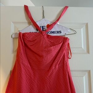J. Crew Coral Textured Dress